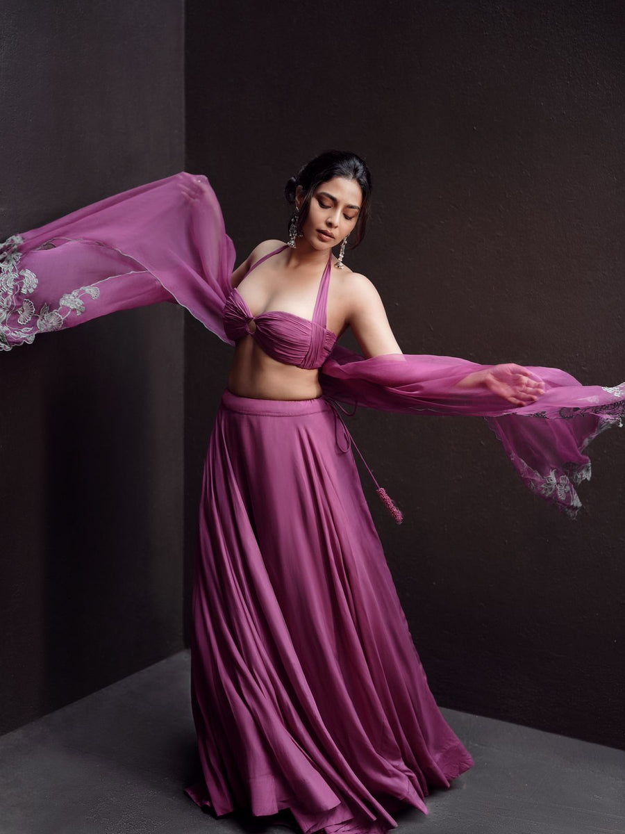Aishwarya Lekshmi Mallika Lehenga Set