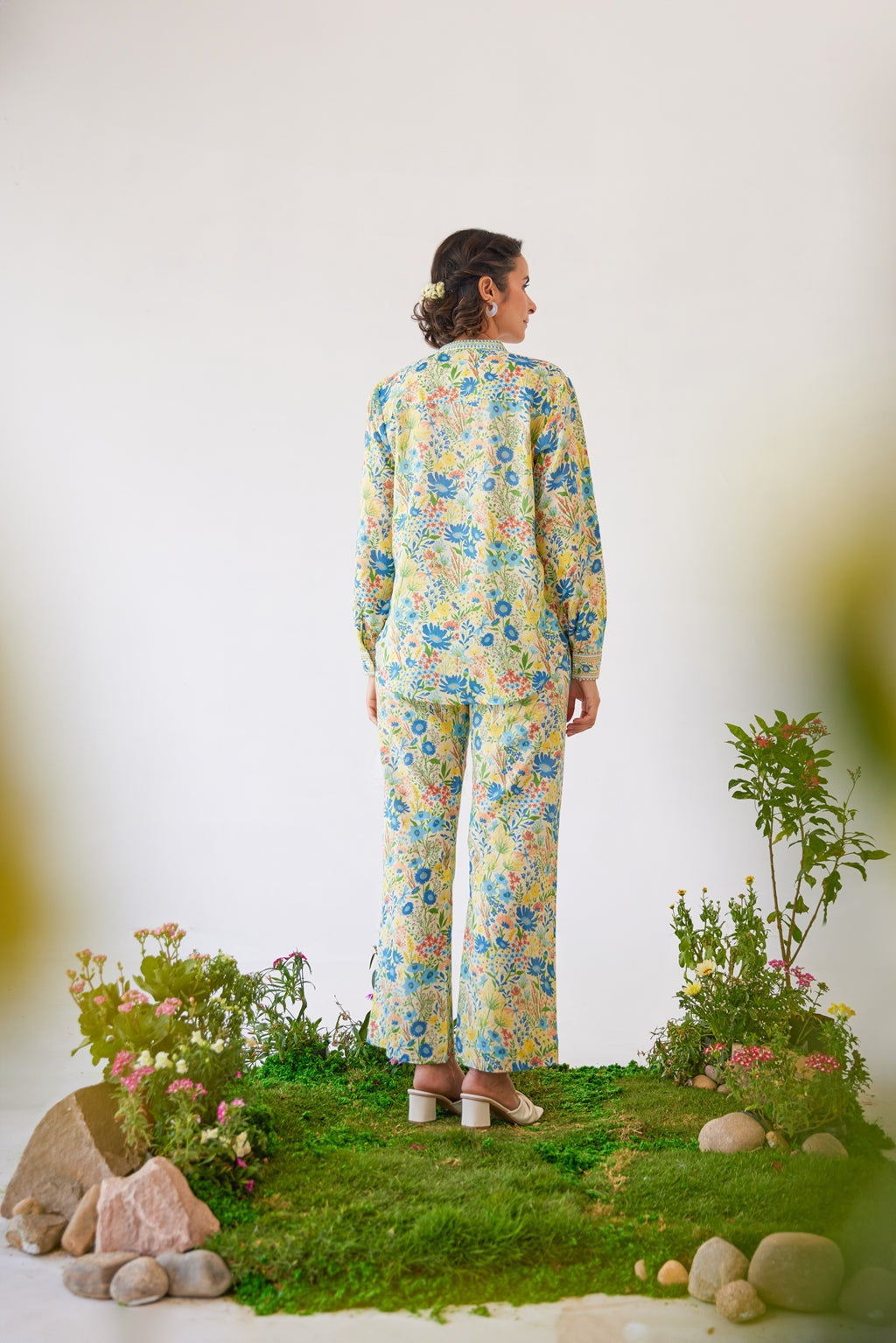 WOMEN'S YELLOW MOSS FLAVIA CO-ORD