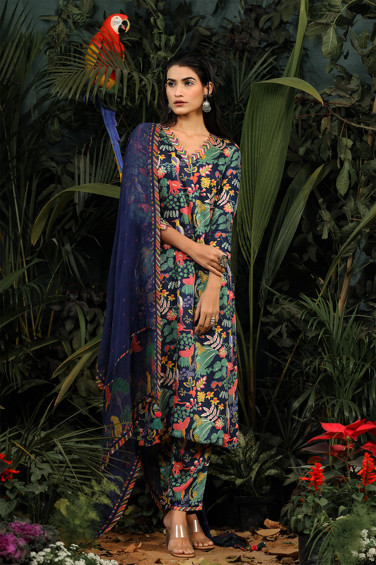 Anam Kurta Set of 3 - Baise Gaba