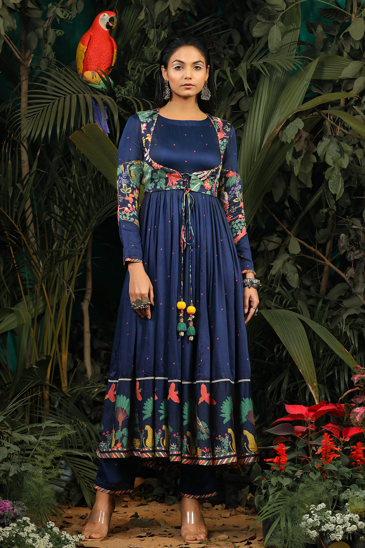 Kainaat Anarkali Set Of 4 - Baise Gaba