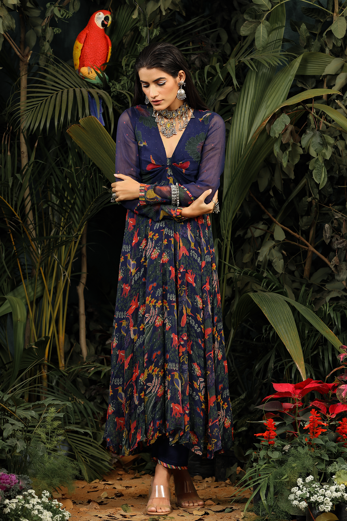 Kanan Anarkali Set of 3 - Baise Gaba