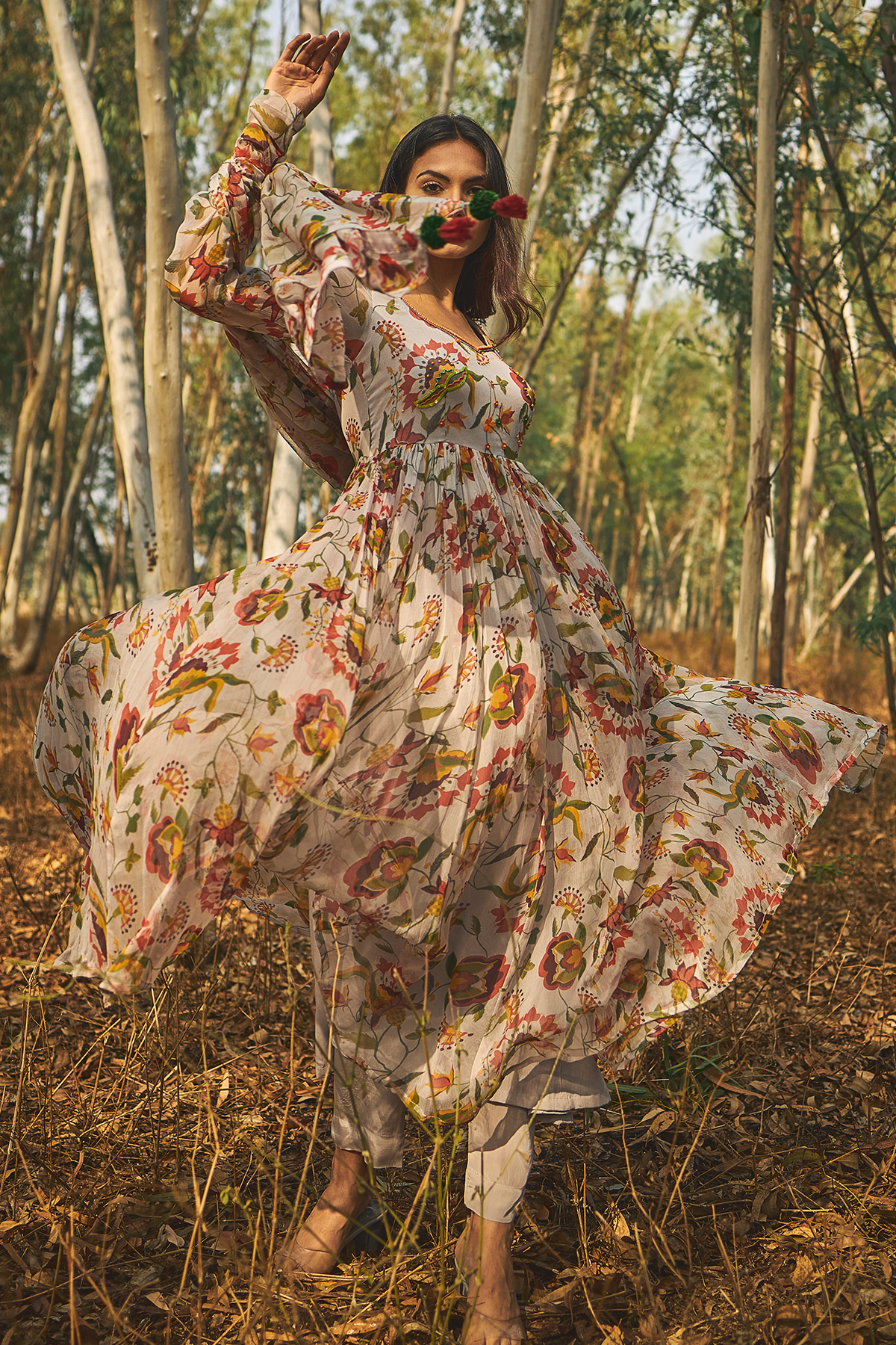 Rohira Kurta Set Of 3 - Baise Gaba