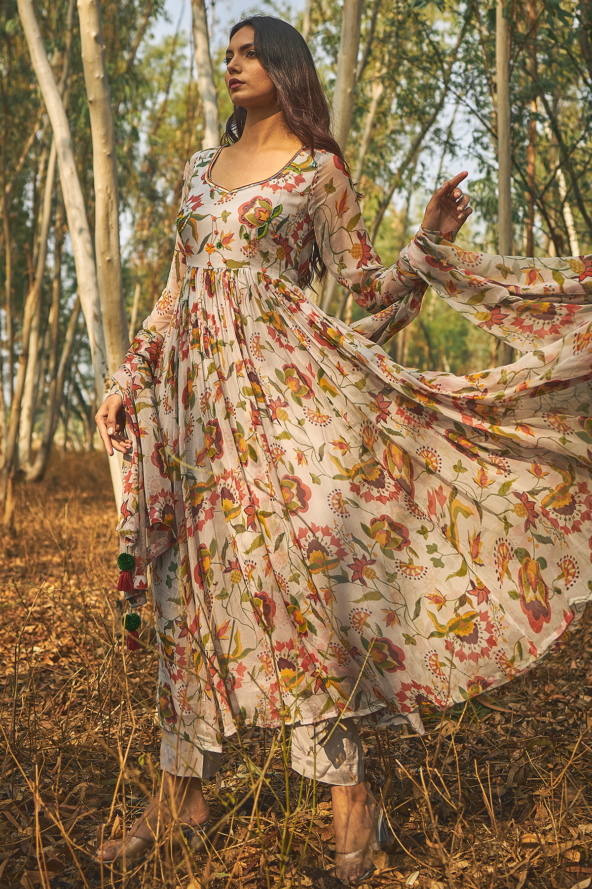 Rohira Kurta Set Of 3 - Baise Gaba