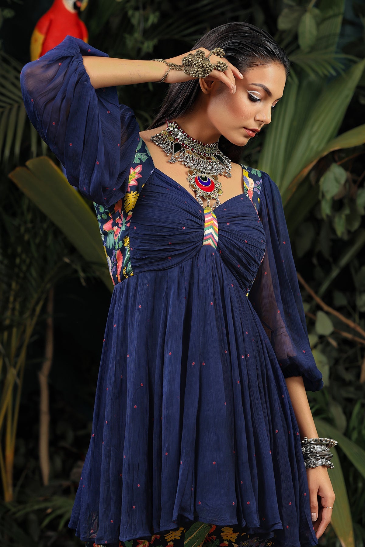 Tara Gharara Set Of 2 - Baise Gaba