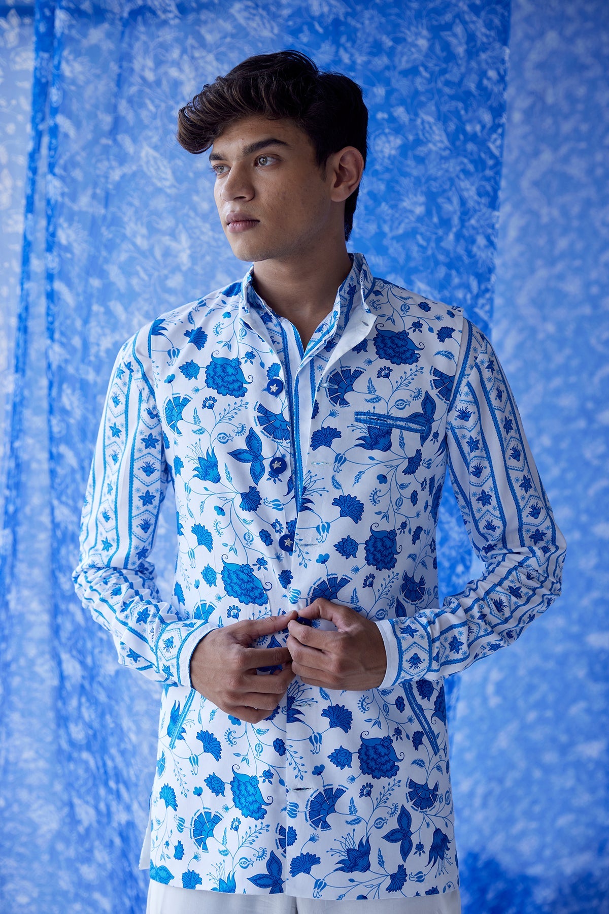 Vaat Shirt Pant Jacket Set of 3 - Baise Gaba