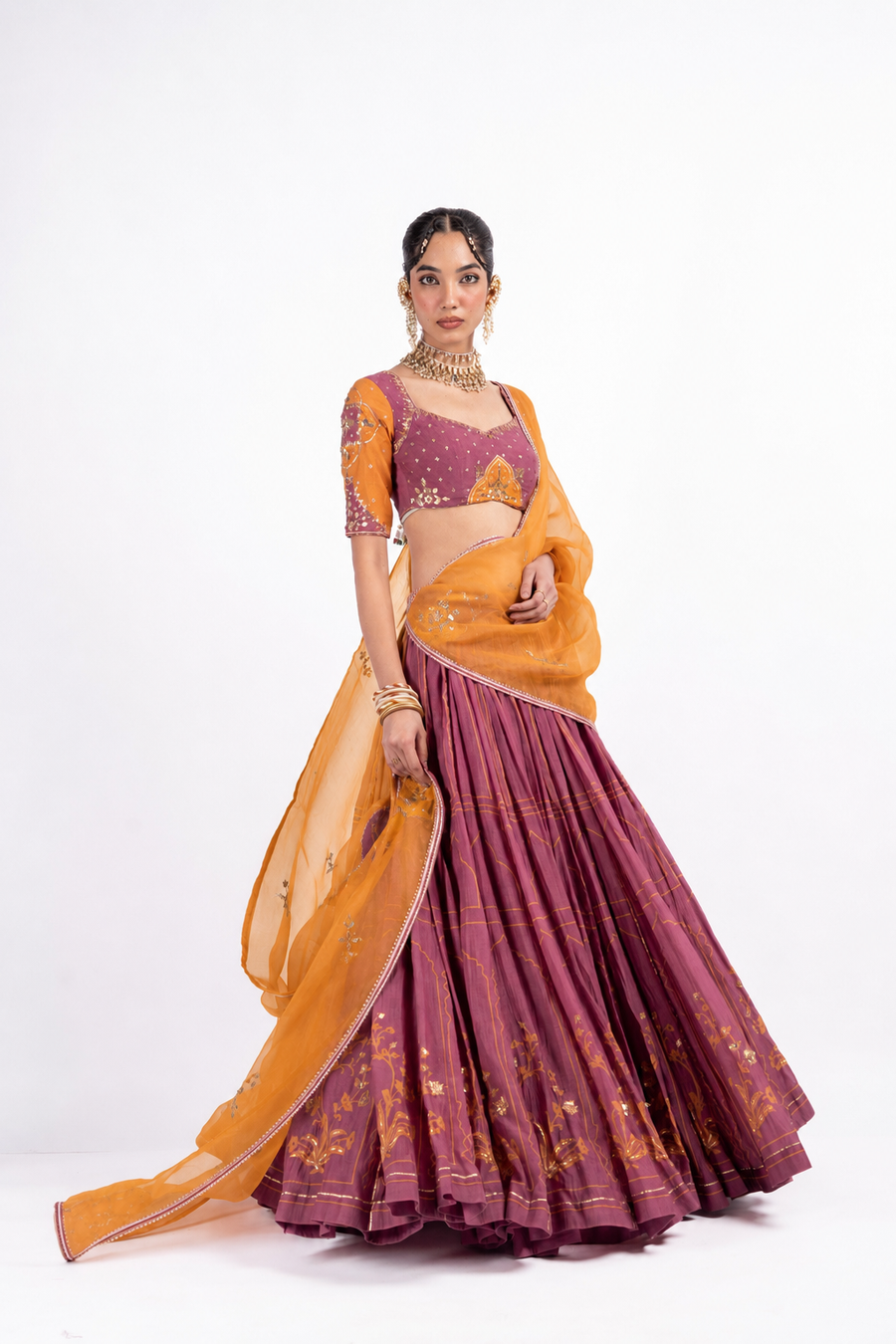 KASHVI LEHENGA SET OF 3