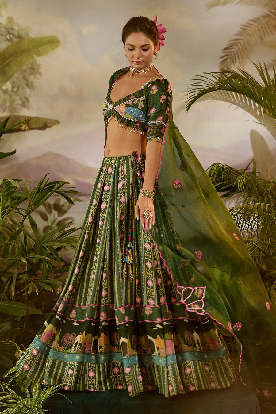PADMA LEHENGA SET of 3