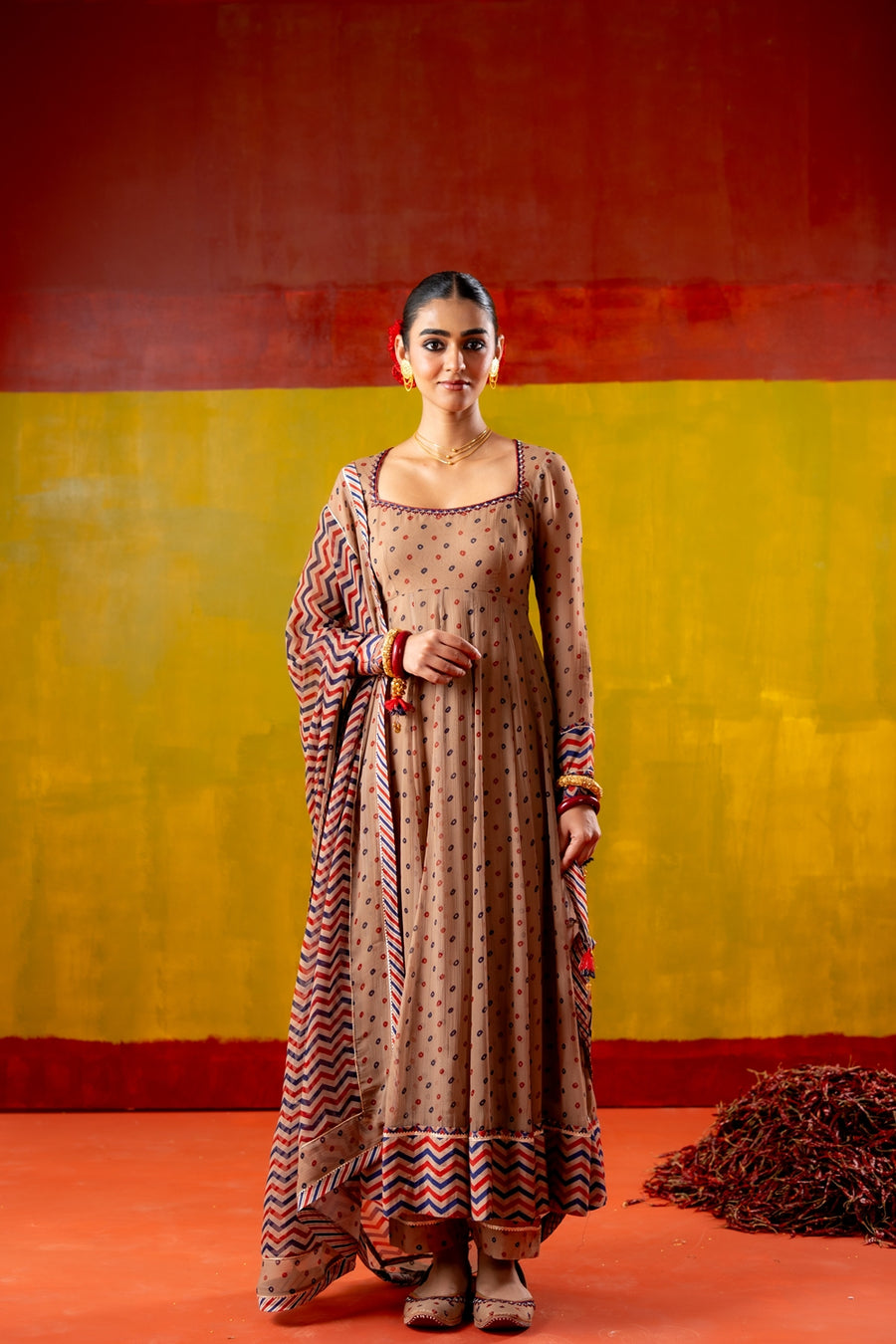 HEENA ANARKALI SET OF 3