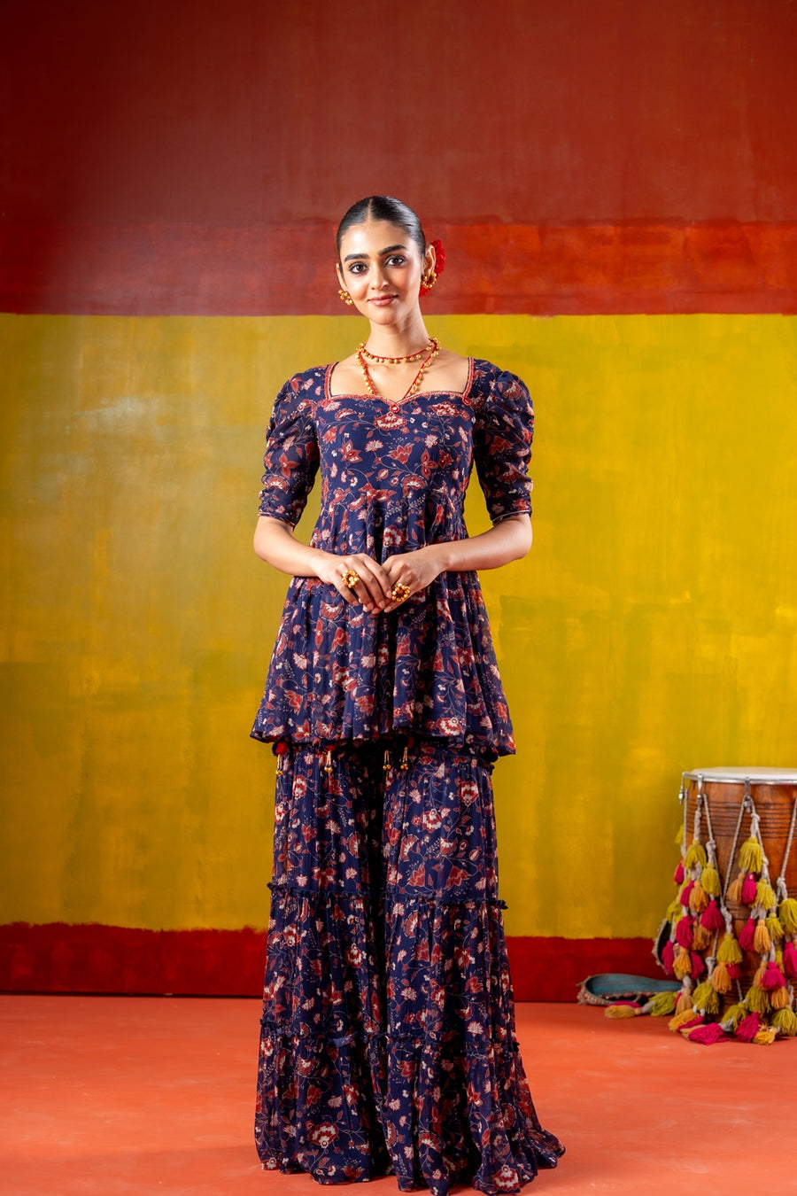 DHOLIRA  GHARARA SET OF 2