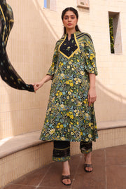 Amor A-Line Kurta Set Of 3 Â ^