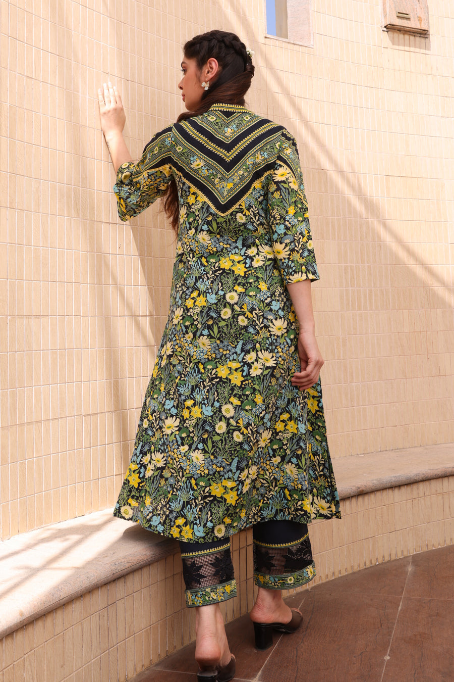 Amor A-Line Kurta Set Of 3 Â ^