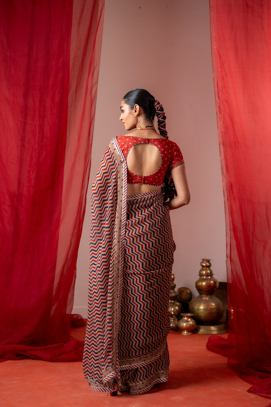 NUPUR SAREE WITH UNSTITCHED BLOUSE