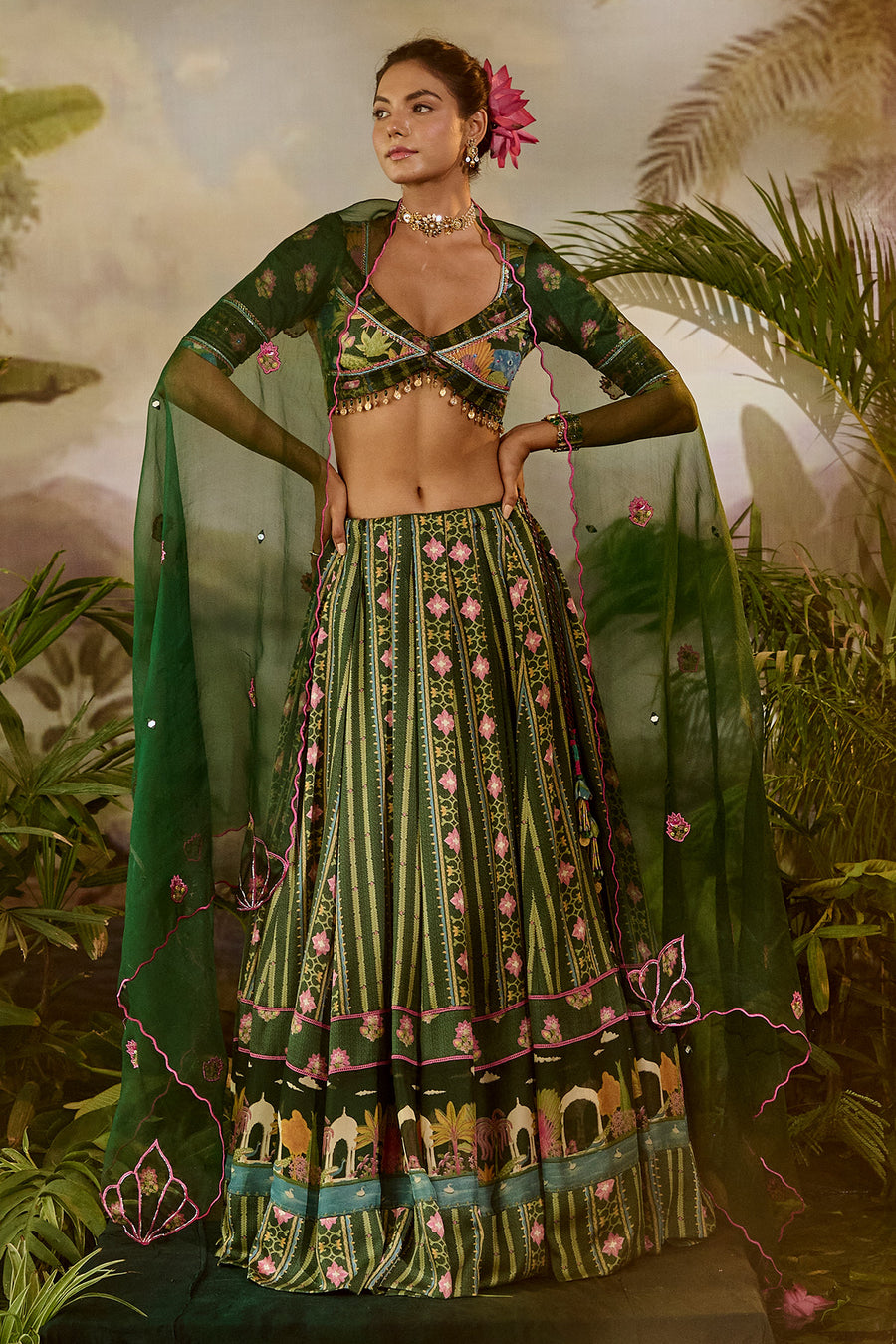 PADMA LEHENGA SET of 3