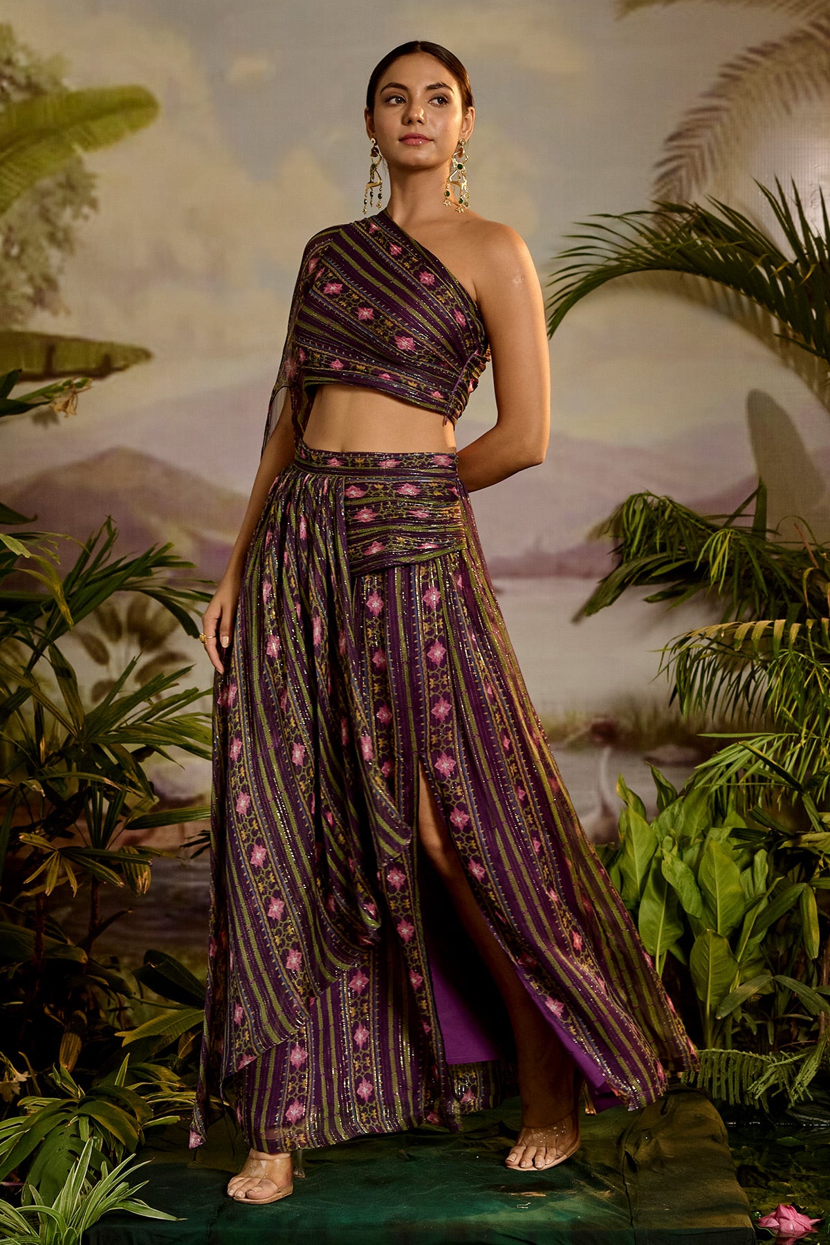 SHARVARI SKIRT SET