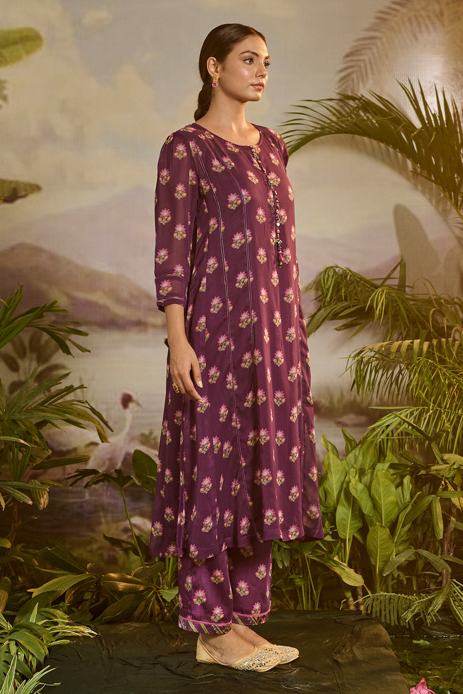 Purple Sita Pants