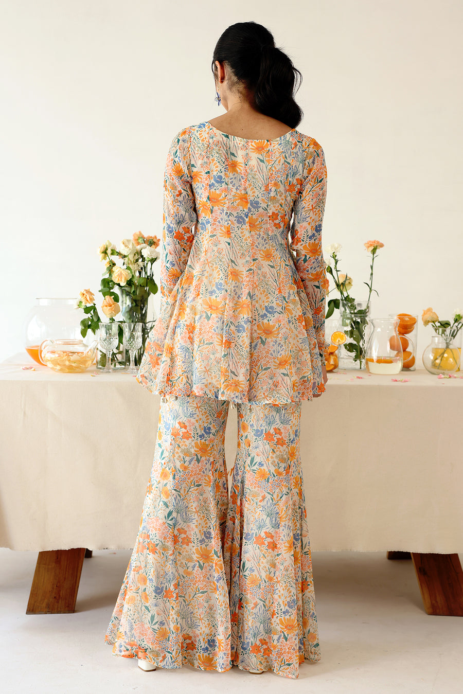 PANSY GHARARA SET of 2