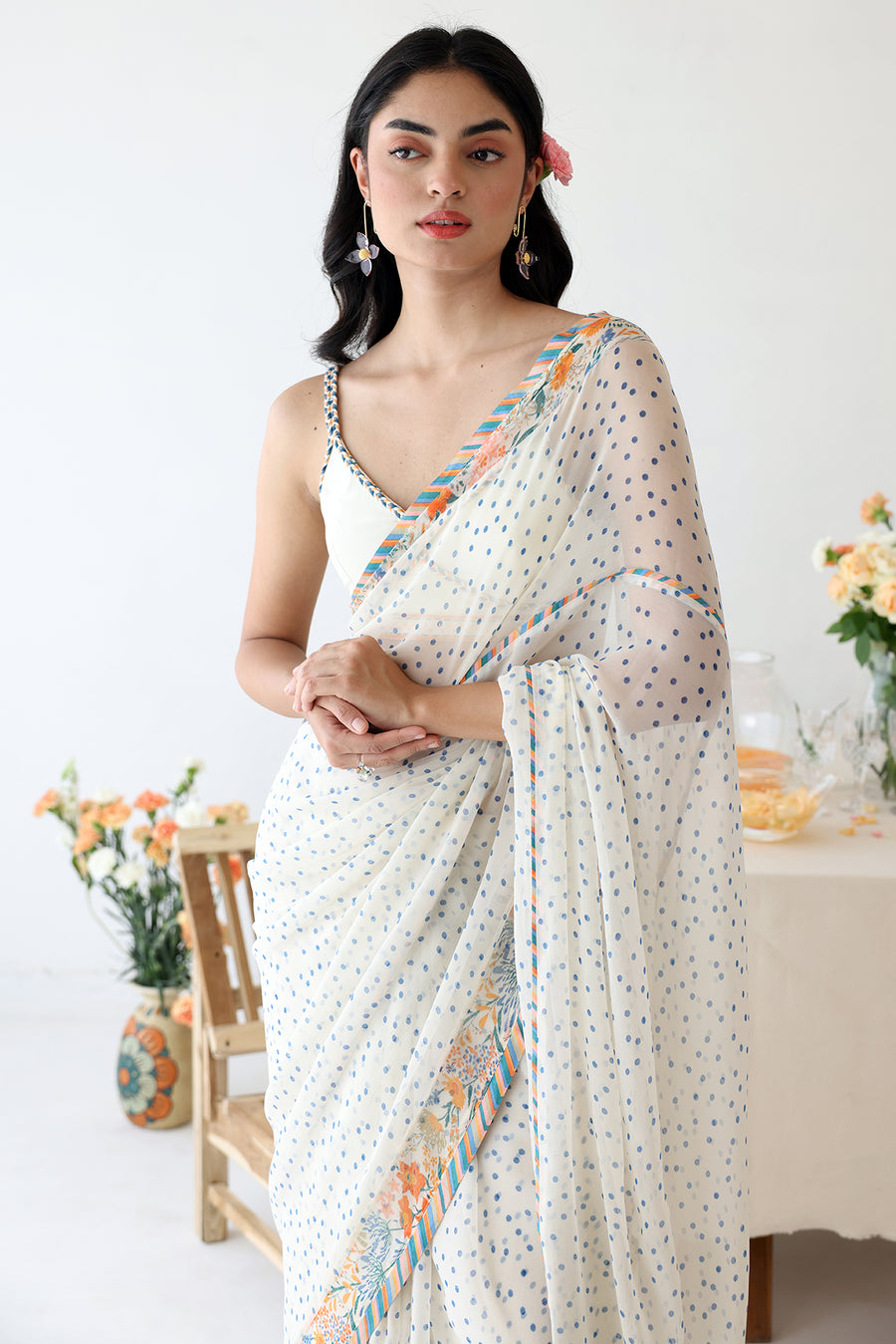 ODE SAREE WITH BLOUSE PIECE