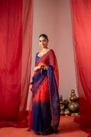 RANGOLI SAREE WITH UNSTITCHED BLOUSE PIECES