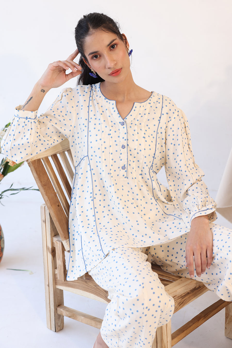 POLKA CO-ORD SET of 2