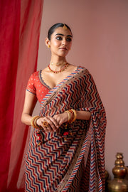 NUPUR SAREE WITH UNSTITCHED BLOUSE
