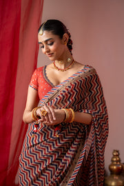 NUPUR SAREE WITH UNSTITCHED BLOUSE