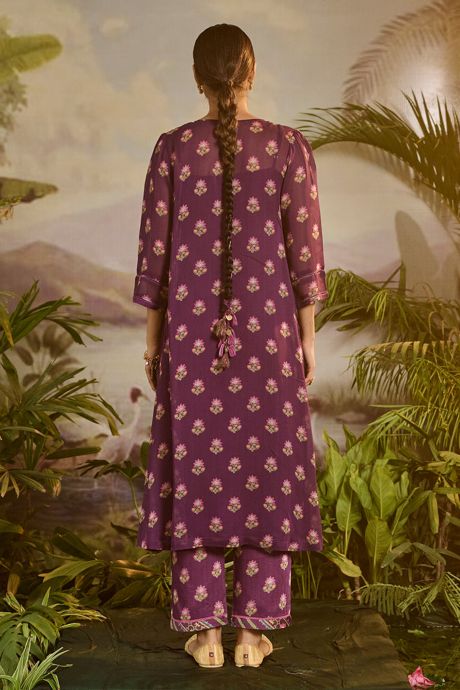 Purple Sita Pants