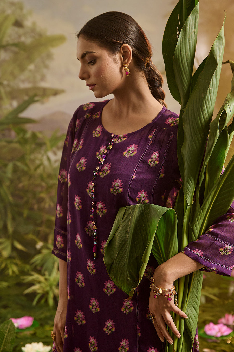 Purple Sita Pants