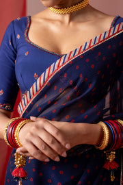 NEELAM SAREE WITH UNSTITCHED BLOUSE PIECE