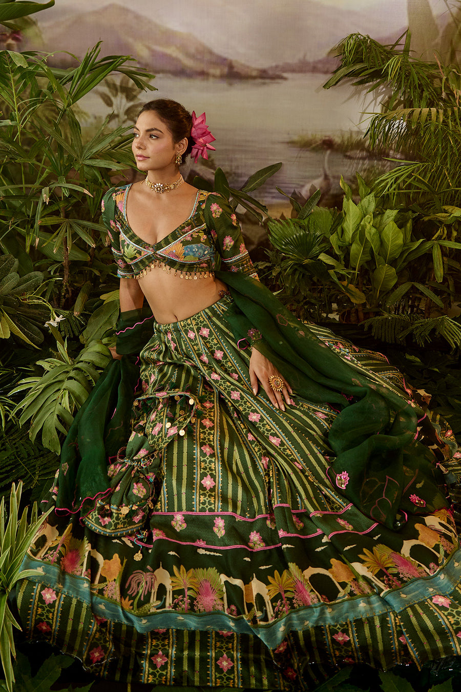PADMA LEHENGA SET of 3