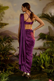 NIYATI PRE-DRAPED SAREE SET of 2