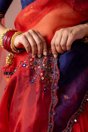 RANGOLI SAREE WITH UNSTITCHED BLOUSE PIECES