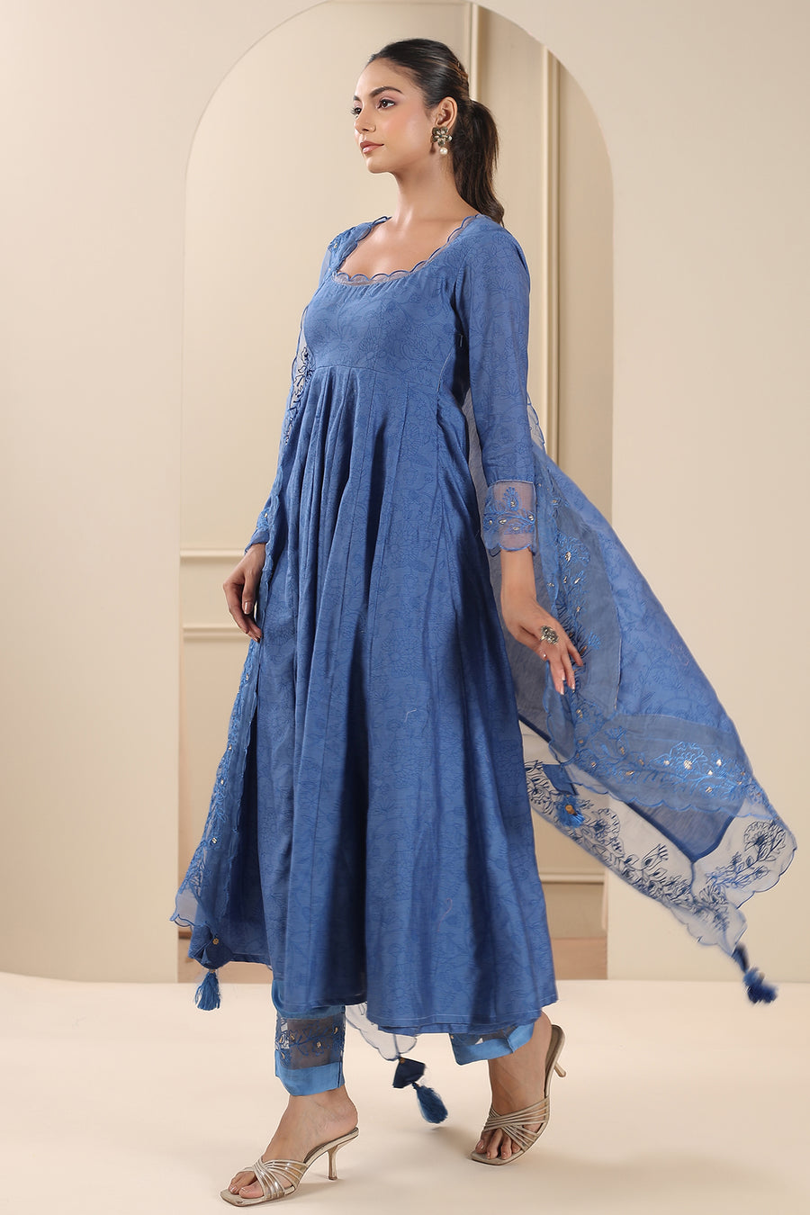 Piyali Anarkali set of 3 °