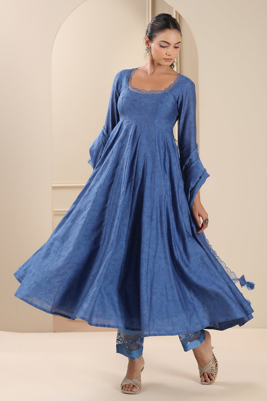 Piyali Anarkali set of 3 °