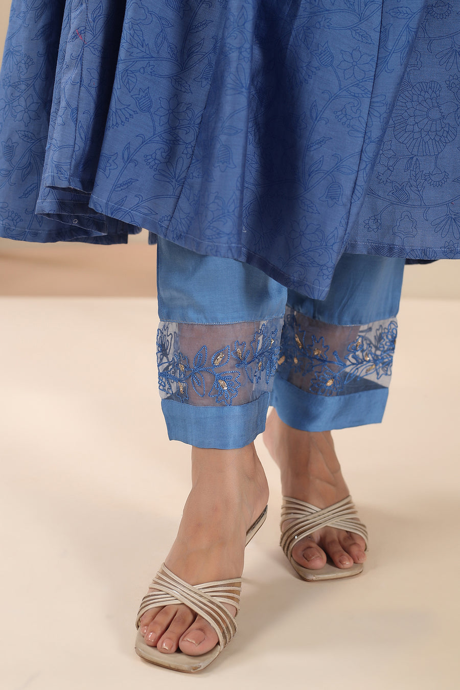 Piyali Anarkali set of 3 °