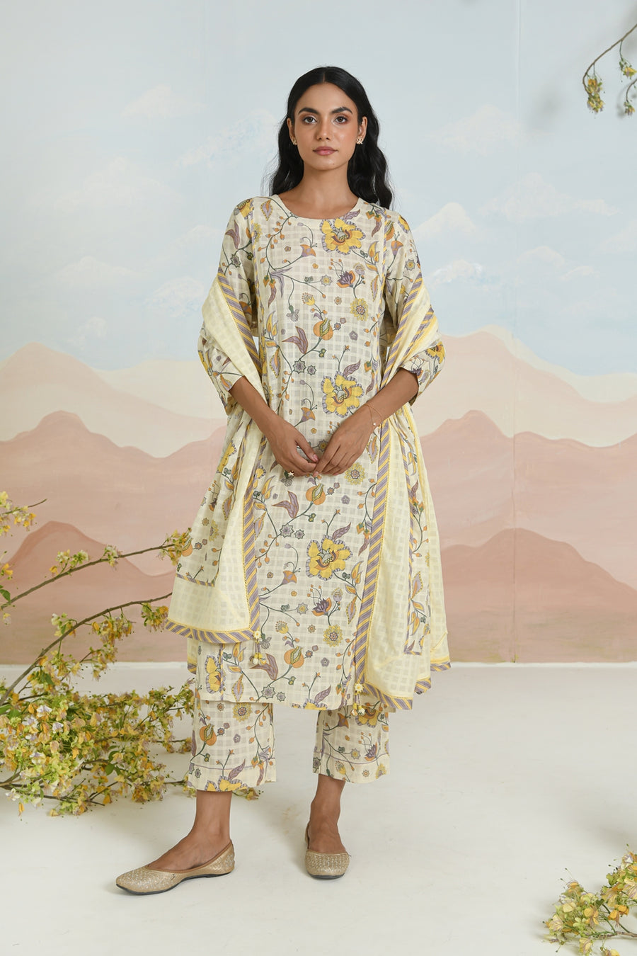 DAHLIA KURTA - SET OF 3