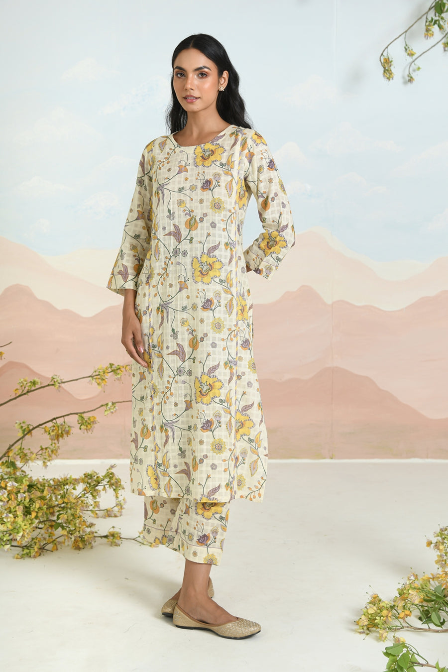 DAHLIA KURTA - SET OF 3