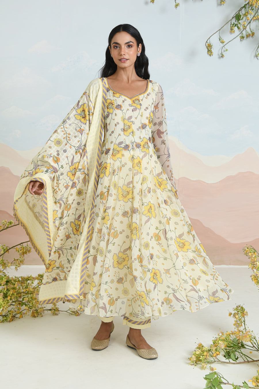 ORLINA ANARKALI - SET OF 3