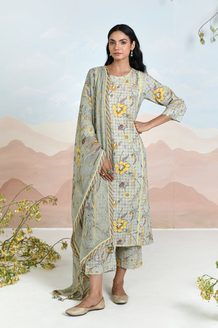 FLORET KURTA - SET OF 3