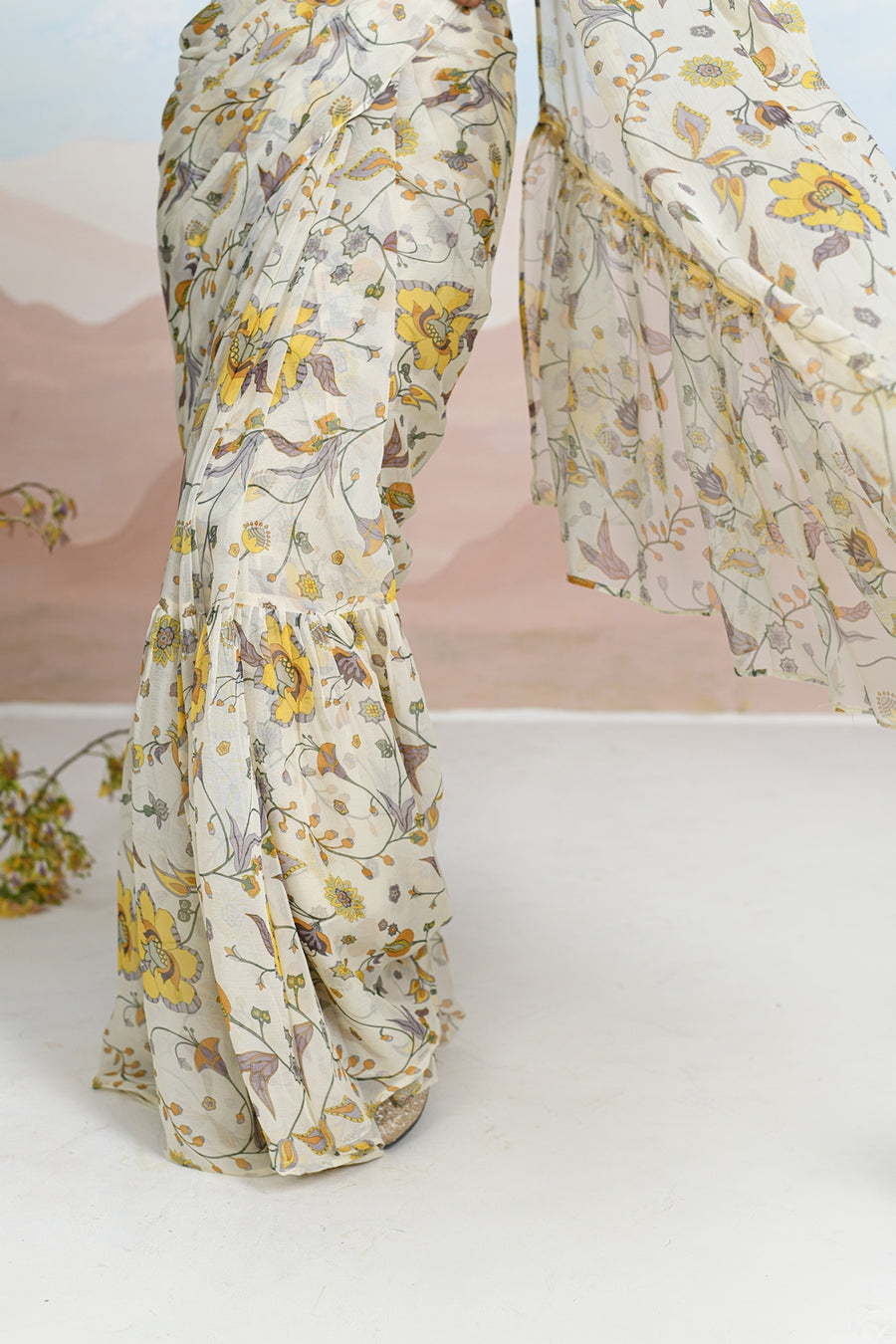 SUNDRENCHED SAREE
