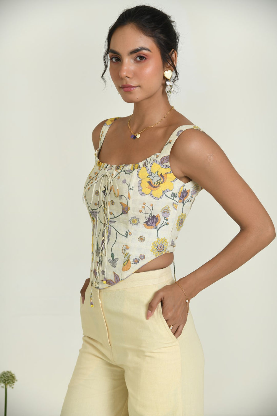 HONEYDEW CORSET TOP