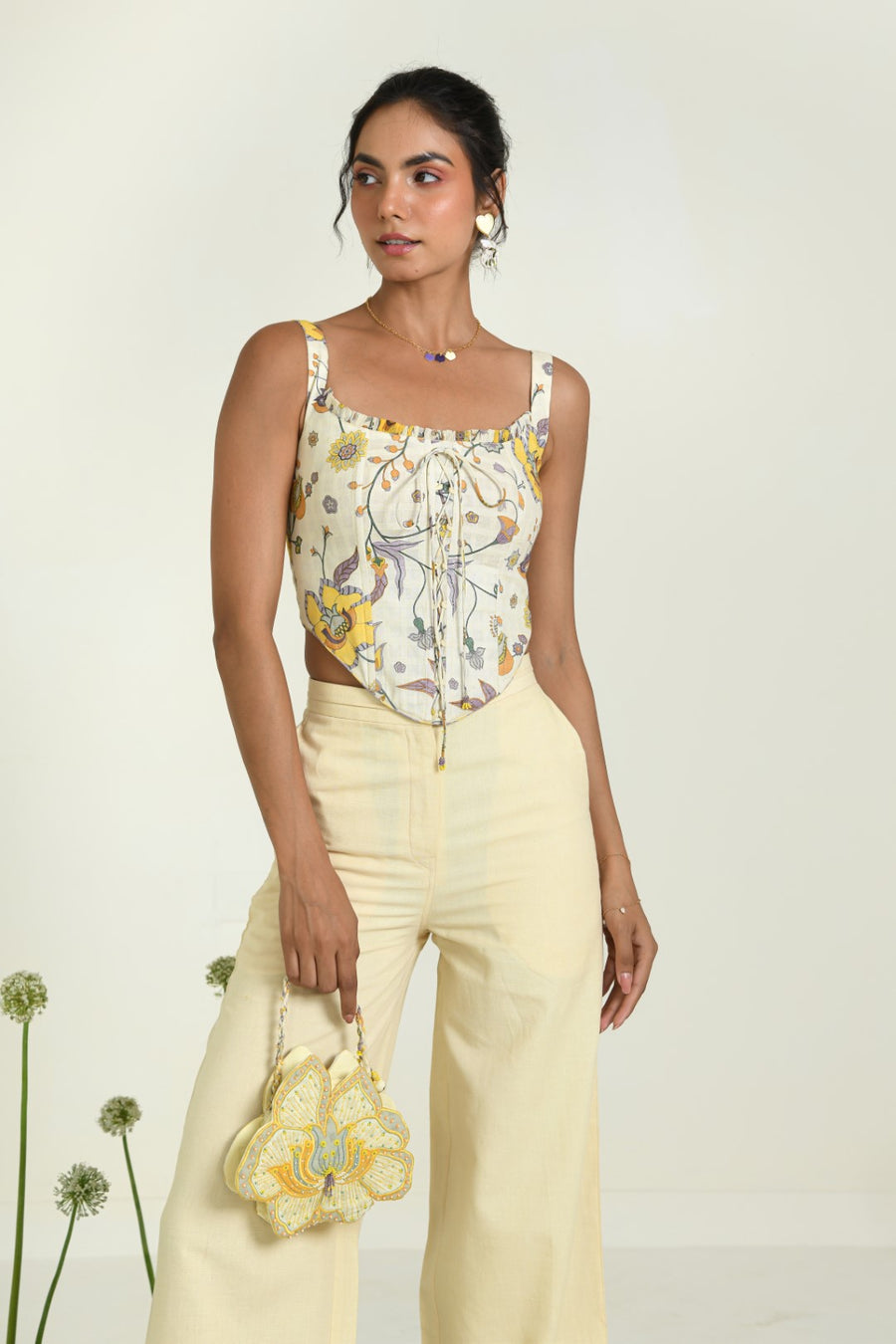HONEYDEW CORSET TOP