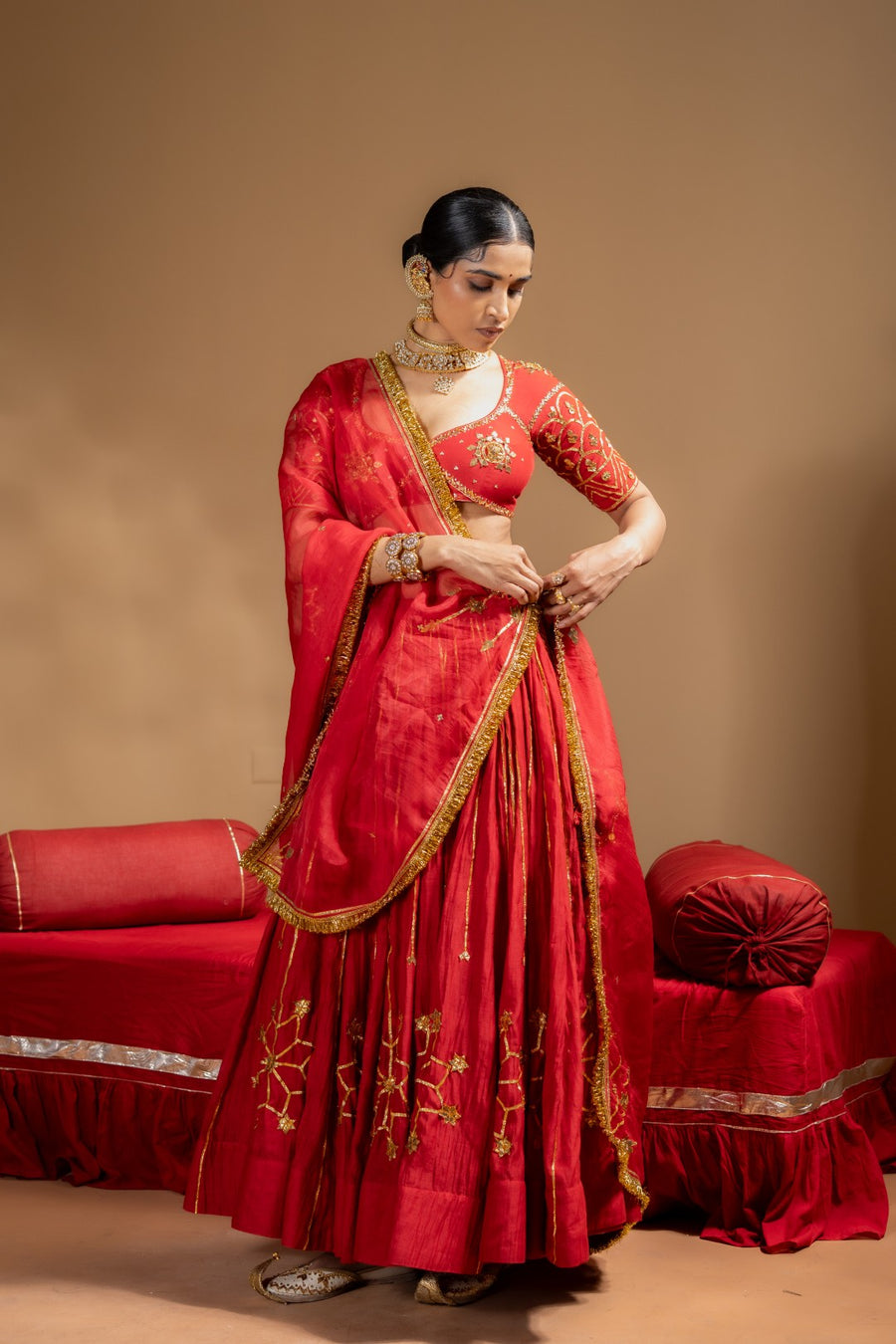 SITARA LEHENGA  SET OF 3