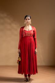 ADAH ANARKALI SET OF 4