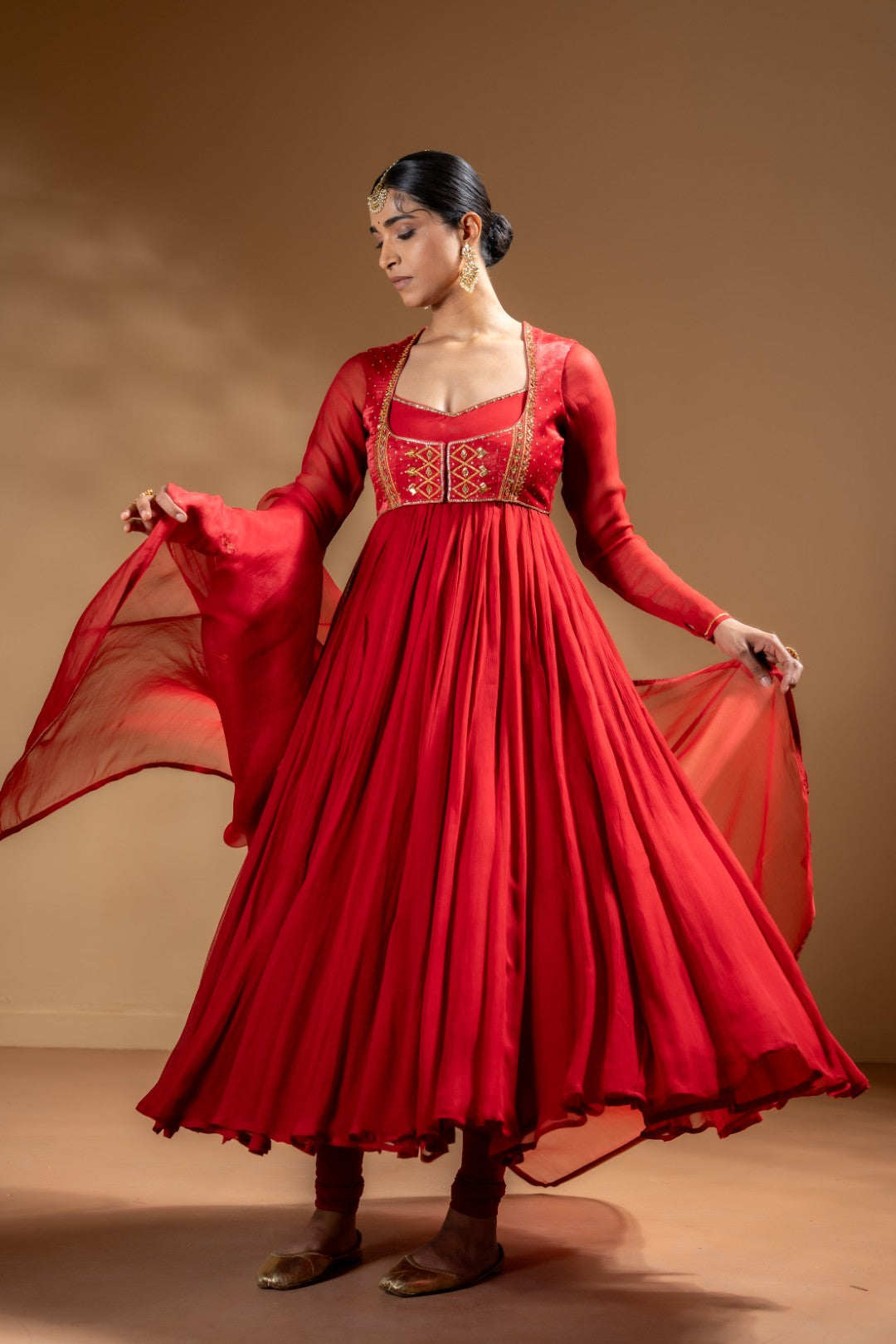 ADAH ANARKALI SET OF 4