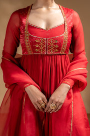 ADAH ANARKALI SET OF 4