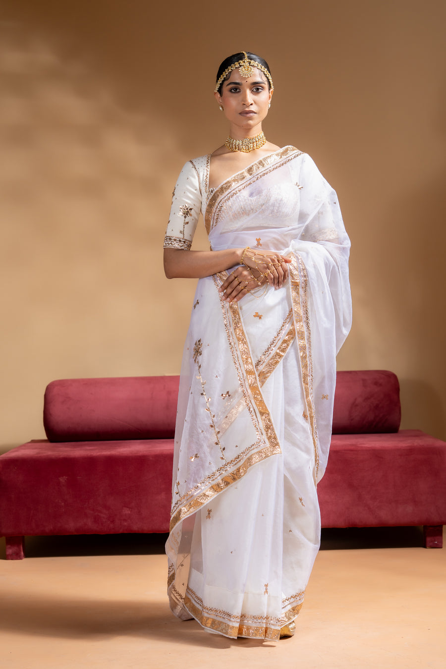 MRIDULA SAREE WITH UNSTITCHED BLOUSE