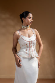 ZARINA DRESS WITH KOTI SET OF 2