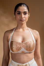 KESHINI BRALETTE & SHEET PANTS & CHANDRA JACKET