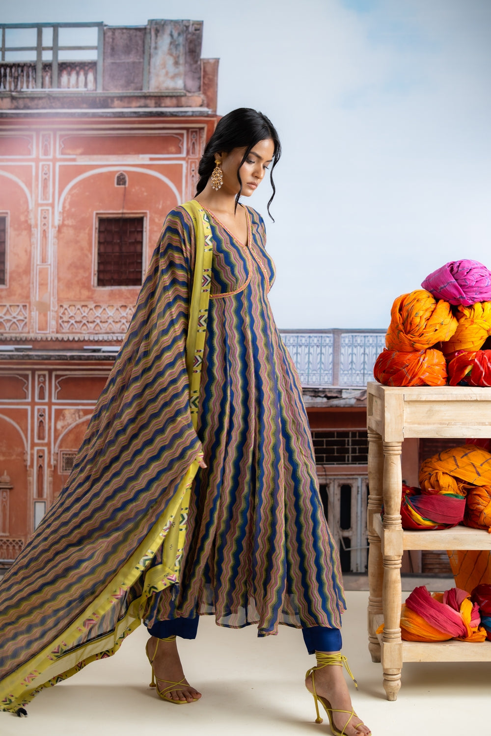 SAFIRA ANARKALI SET OF 3