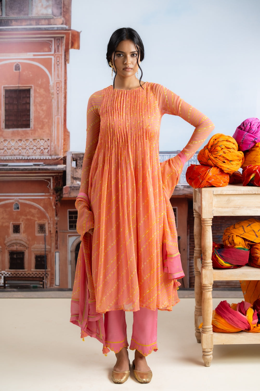 LEHRIKA KURTA SET OF 3
